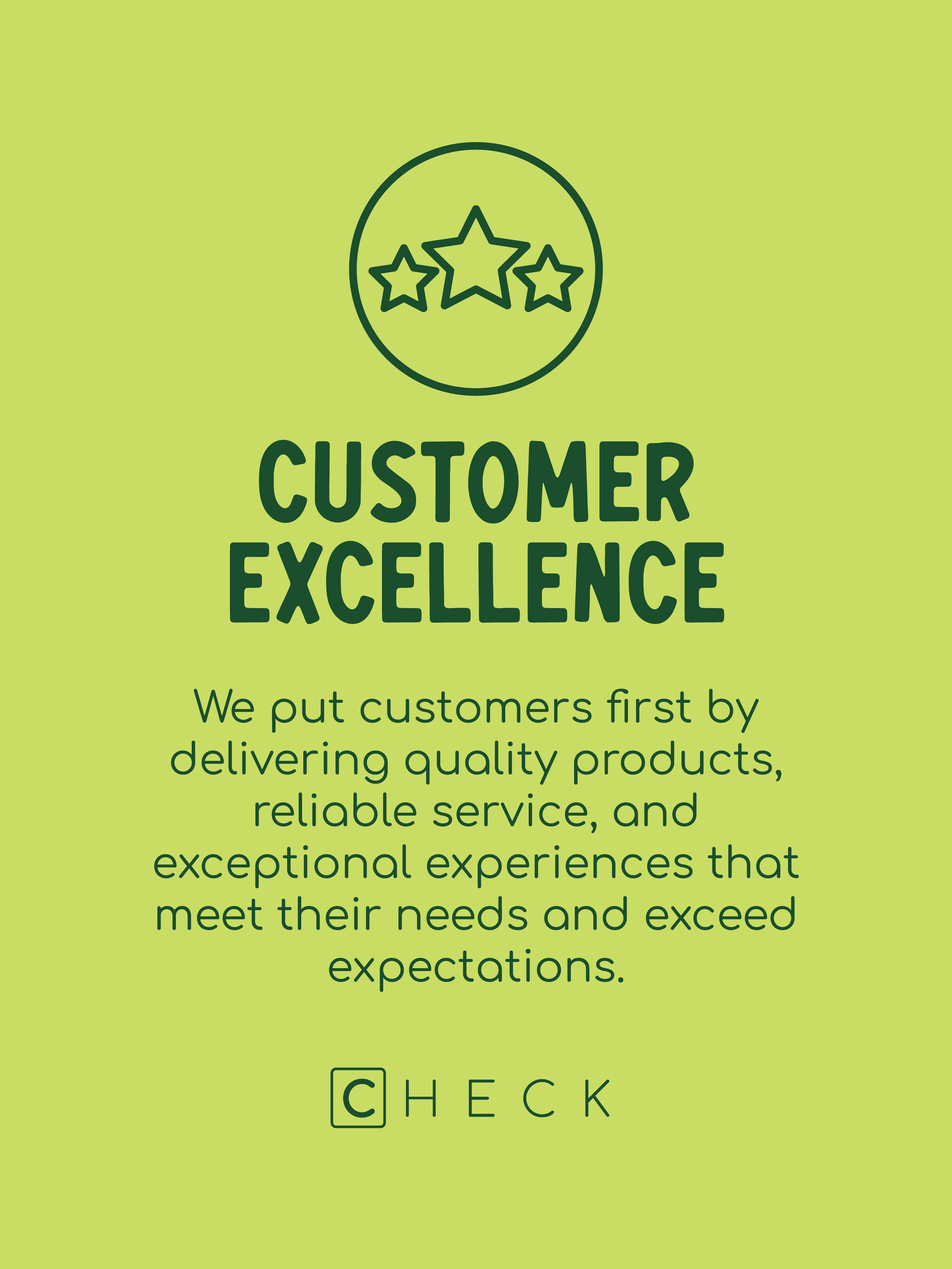 Customer Excellence