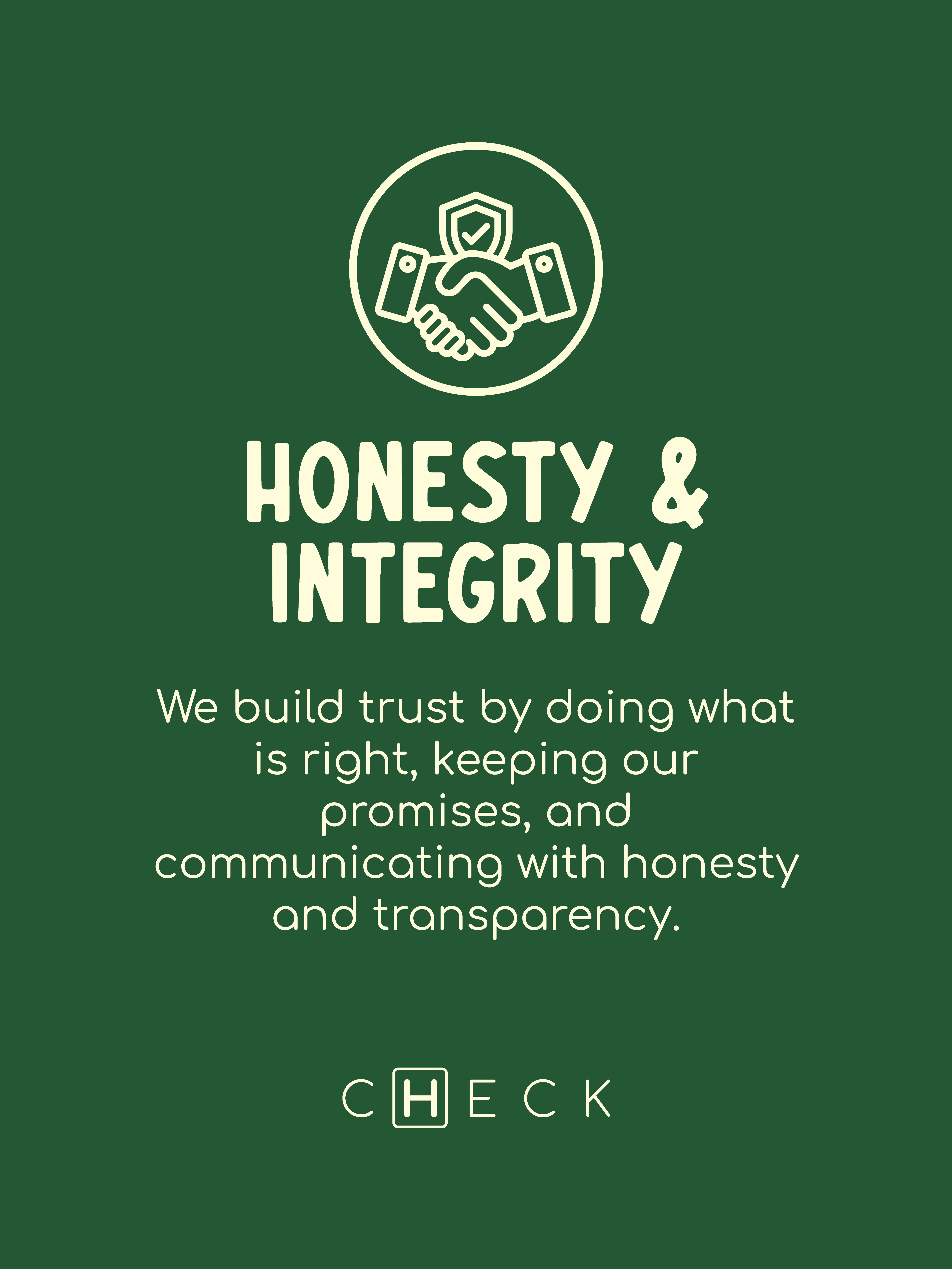 Honesty & Integrity